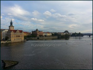 Karel Köprüsünden Prag Eski Şehir