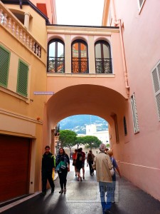Monaco Kalesi giriş koridoru