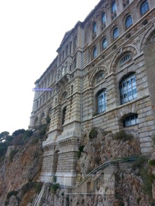 Monaco Okyanus Müzesi deniz tarafi