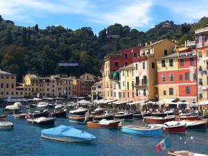 Portofino yatch harbor Liguria Naples Italy